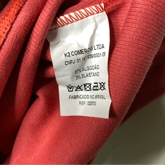 NWT : VINTAGE : Beagle size XS : Y2K rust red ribbed embroidered casual tank top - Picture 7 of 8